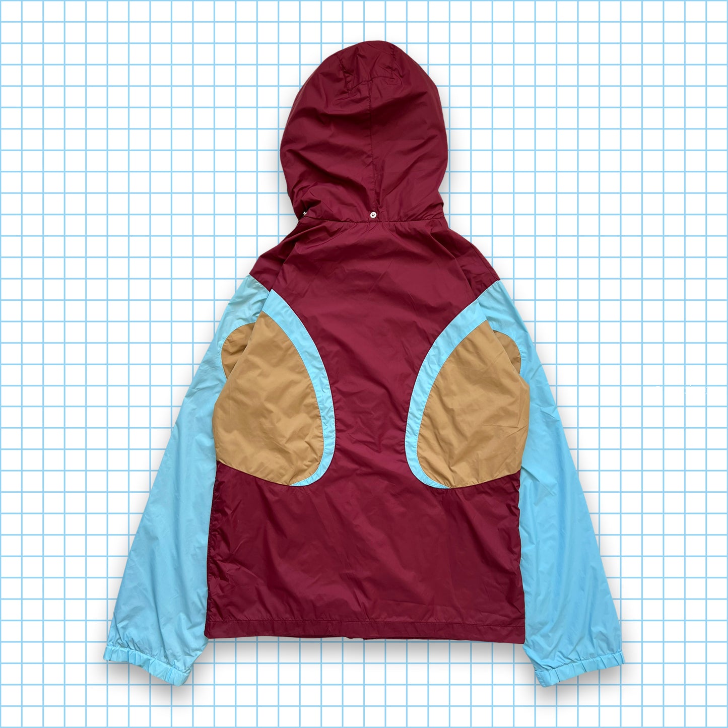 Comme Des Garcons Technical Curve Panelled Nylon Jacket SS09' - Medium