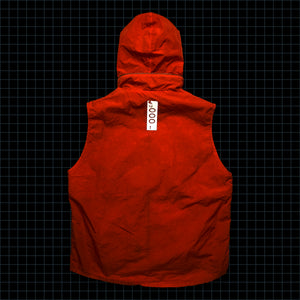 Gilet orange vif Millennium de CP Company - Moyen / Grand