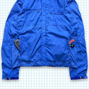 CP Company Baruffaldi Royal Blue Technical Hooded Jacket SS08' - Medium / Large