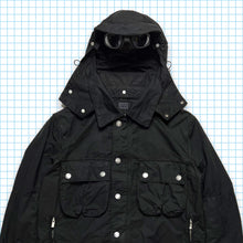 Carica l&#39;immagine nel visualizzatore di Gallery, CP Company Baruffaldi Black Technical Hooded Jacket SS08&#39; - Large / Extra Large