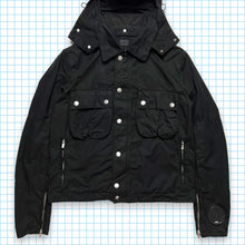 Carica l&#39;immagine nel visualizzatore di Gallery, CP Company Baruffaldi Black Technical Hooded Jacket SS08&#39; - Small