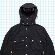 Carica l&#39;immagine nel visualizzatore di Gallery, CP Company Baruffaldi Black Technical Hooded Jacket SS08&#39; - Small