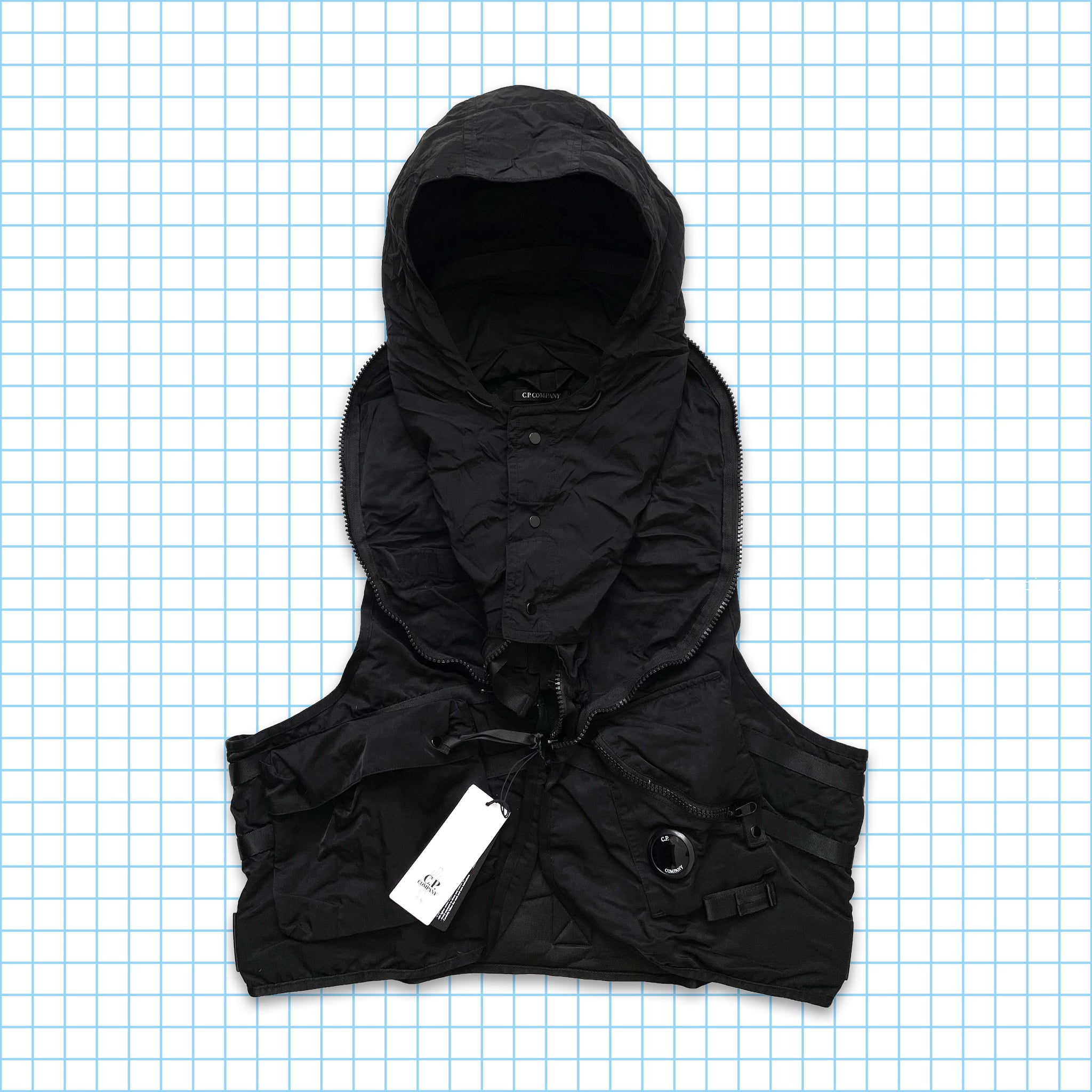 CP Company Black Tactical Vest SS20' - Extra Large / Extra Extra 