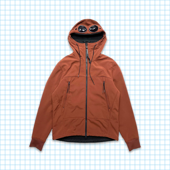 Veste pour lunettes à coque souple orange brûlé CP Company - Grand