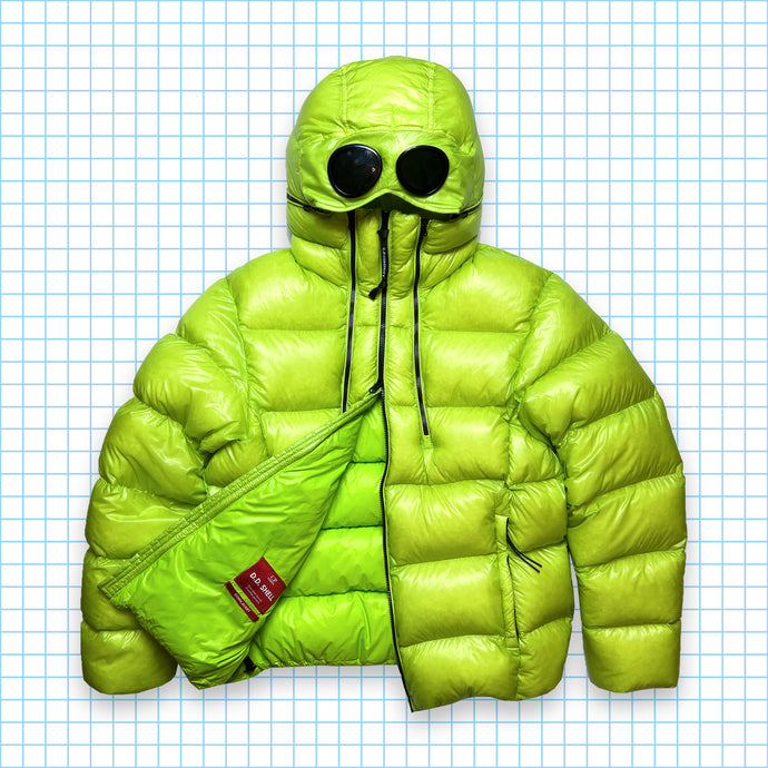 CP Company Volt Green D.D. Shell Down Jacket - Large