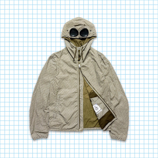 CP Company Pin Stripe Polka Dot Goggle Jacket - Small