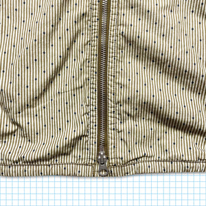 CP Company Pin Stripe Polka Dot Goggle Jacket - Small