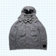 Load image into Gallery viewer, CP Company Grey Technical Baruffaldi Sunglasses Hooded Jacket SS08&#39; - Medium / Large