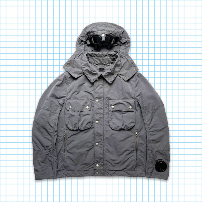 CP Company Veste à capuche avec lunettes de soleil techniques Baruffaldi grises SS08' - Moyen / Grand