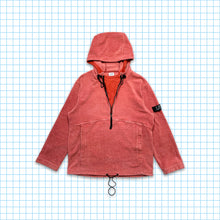 Load image into Gallery viewer, Vintage CP Company Peach Towelling Quarter Zip Anorak AW00&#39; - Medium / Large
