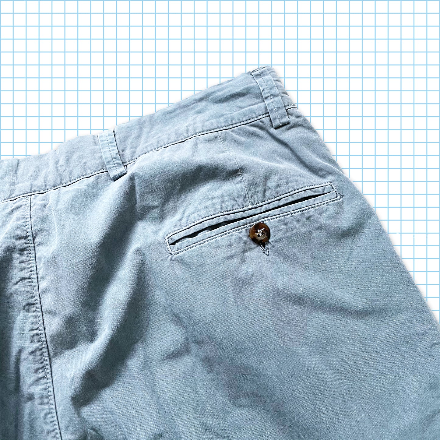 Vintage CP Company Baby Blue Trousers - 30" / 32" Waist