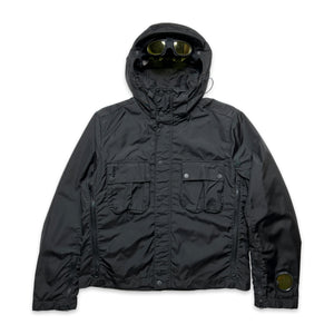 CP Company Baruffaldi Stealth Black Technical Hooded Jacket AW08' - Large / Extra Large