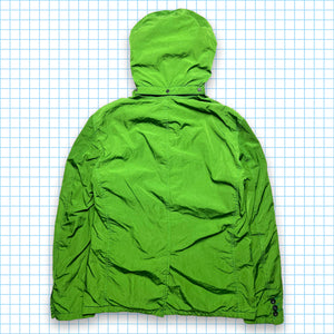 Vintage 90's CP Company Acid Green Google Jacket - Small