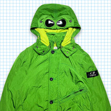 Charger l&#39;image dans la galerie, vintage 90&#39;s CP Company Acid Green Google Jacket - Petit