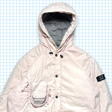 Load image into Gallery viewer, Late 90&#39;s CP Company Baby Pink Tri-Pocket Parka Down Jacket - Medium