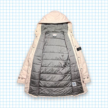 Charger l&#39;image dans la galerie, Fin des années 90 CP Company Baby Pink Tri-Pocket Parka Down Jacket - Moyen