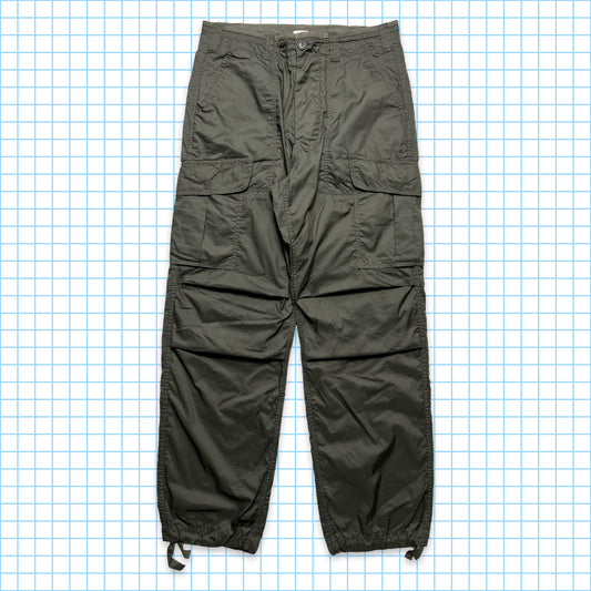 CP Company Pantalon cargo en nylon chatoyant kaki SS09' - Taille 30/32"