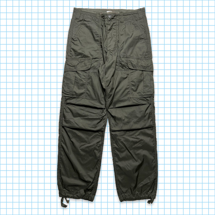 CP Company Khaki Nylon Shimmer Cargo Pant SS09' - 30/32