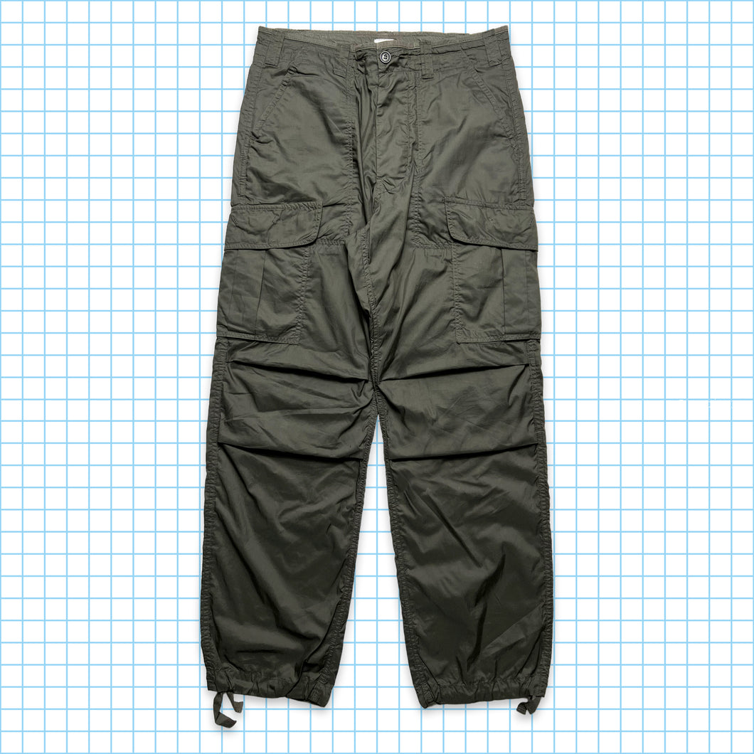 CP Company Khaki Nylon Shimmer Cargo Pant SS09' - 30/32