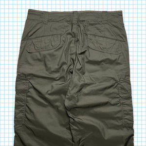 CP Company Khaki Nylon Shimmer Cargo Pant SS09' - 30/32" Waist