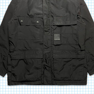 Vintage CP Company Urban Protection Metropolis Stealth Black Multi Pocket Jacket AW99' - Extra Large / Extra Extra Large