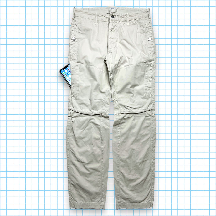 CP Company Cargos blanc cassé à poches cachées - Taille 32