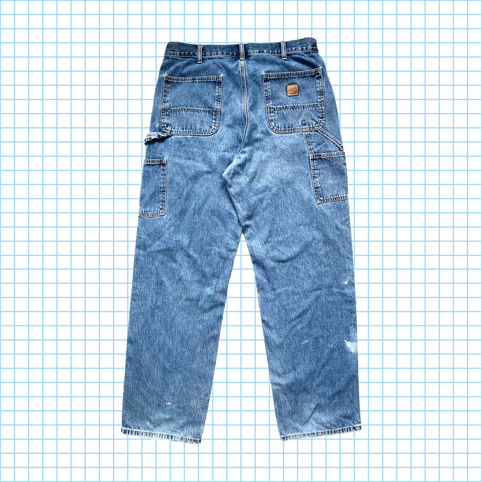 vintage Carhartt Washed Carpenter Jeans - Taille 34 »