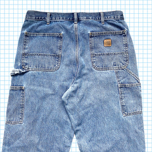 vintage Carhartt Washed Carpenter Jeans - Taille 34 »