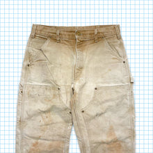 Load image into Gallery viewer, Carhartt Rusty Sun Faded Double Knee Denim Jeans - 33/34&quot; Waist