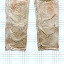 Load image into Gallery viewer, Carhartt Rusty Sun Faded Double Knee Denim Jeans - 33/34&quot; Waist
