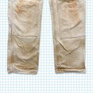 Carhartt Rusty Sun Faded Double Knee Denim Jeans - 33/34" Waist