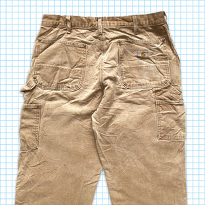 vintage Carhartt Washed Carpenter Jeans - Taille 34 »