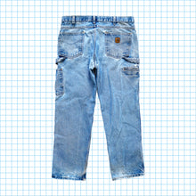 Load image into Gallery viewer, Vintage Distressed Carhartt Carpenter Jeans - 32/34” Waist