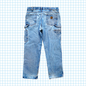 Vintage Distressed Carhartt Carpenter Jeans - 32/34” Waist