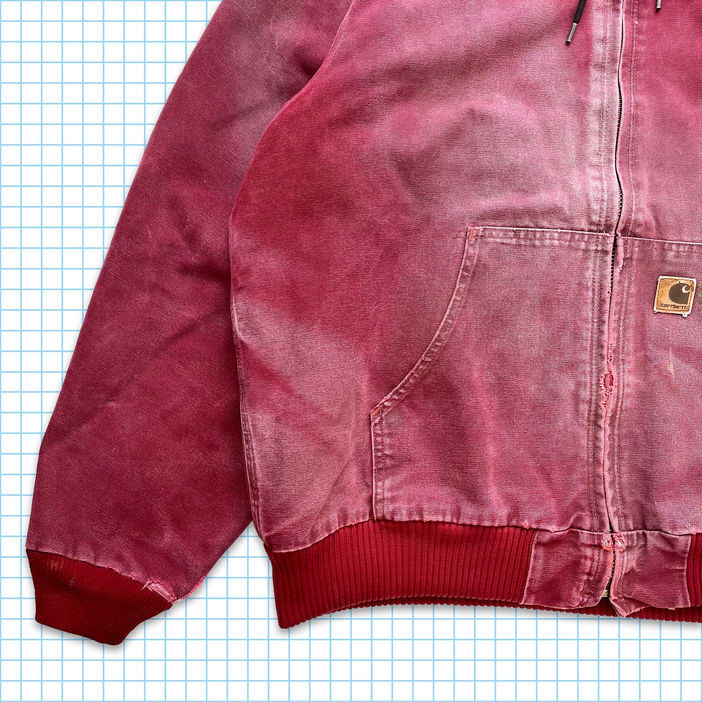 Vintage Carhartt Thrashed Active Jacket - Extra Large / Extra Extra Large