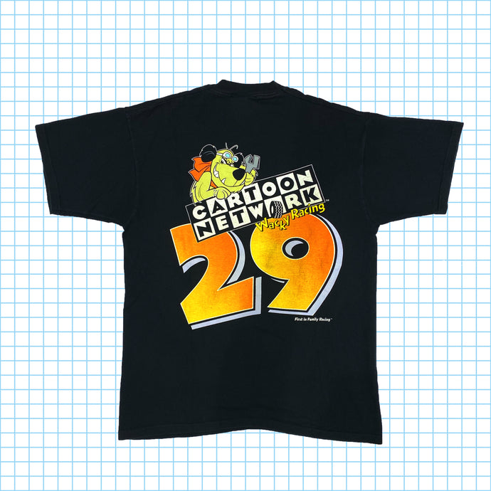 T-shirt promotionnel officiel Cartoon Network Wacky Racing des années 90