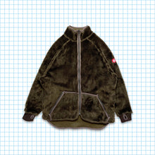 Load image into Gallery viewer, Cav Empt Dark Green Piped Fleece - Extra Large
