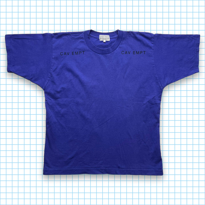 T-shirt graphique bleu royal Cav Empt - Moyen