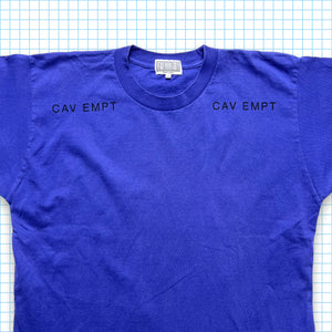 Cav Empt Royal Blue Graphic Tee - Medium