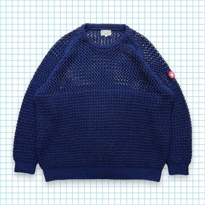 Cav Empt Heavy Cable Knit Crewneck Jumper - Grand / Extra Large