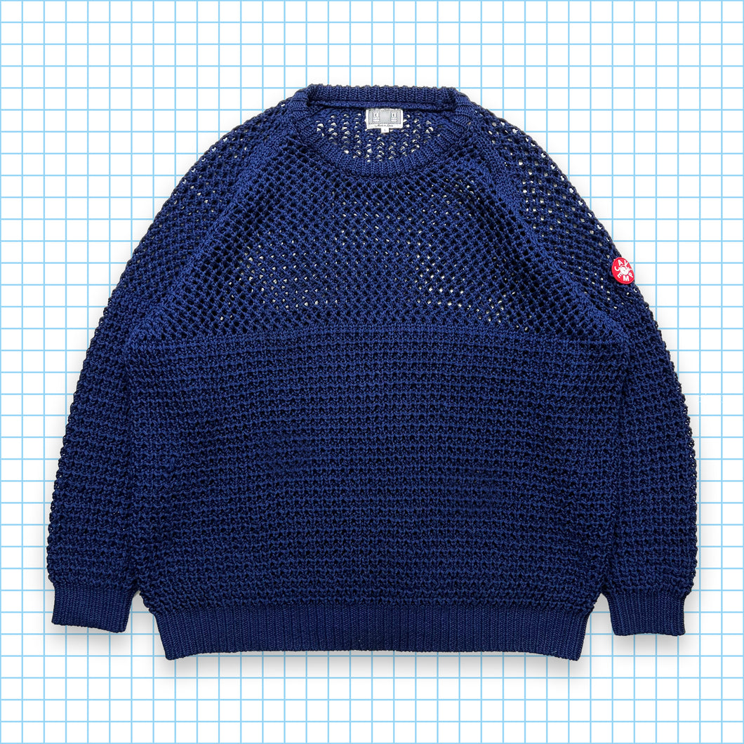 Cav Empt Heavy Cable Knit Crewneck Jumper - Large / Extra Large