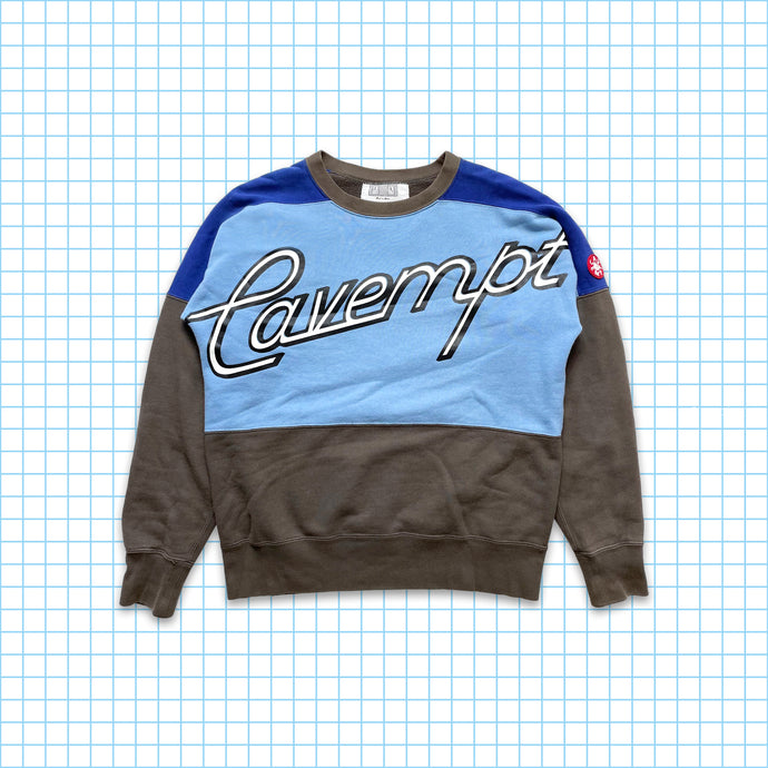 Cav Empt Multi Panel 3M Spellout Crewneck - Moyen