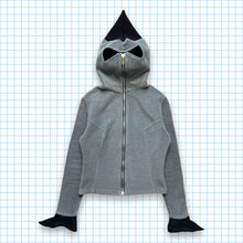 Load image into Gallery viewer, Vintage Cyberdog Pointed Hood Full Zip Fleece - 4-6 Womens