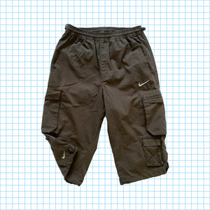 Vintage Nike Multi Pocket Cargo Shorts • Small / Medium