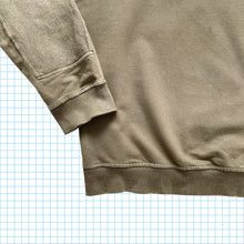 Load image into Gallery viewer, Stone Island Khaki Ghost Sweatshirt SS18’ - Medium