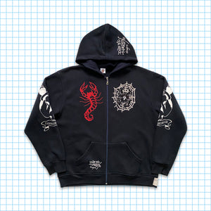 ヴィンテージ Ed Hardy 'Dishonour' ジップ パーカー - L / 特大