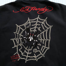 Carica l&#39;immagine nel visualizzatore di Gallery, Vintage Ed Hardy ‘Dishonour’ Zipped Hoodie - Large / Extra Large