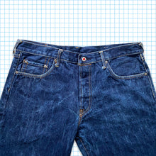 Load image into Gallery viewer, Vintage Evisu Bootleg Marble Washed Denim - 34&quot; Waist