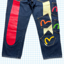 Carica l&#39;immagine nel visualizzatore di Gallery, Vintage Evisu Big Multi Pocket Indigo Selvedge Denim - 32&quot; / 34&quot; Waist