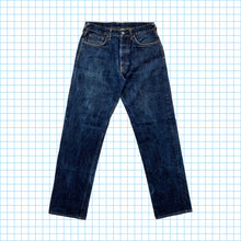 Load image into Gallery viewer, Vintage Evisu Selvedge Denim Dice Embroidered Jeans - 32&quot; Waist